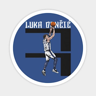 luka doncic number Magnet